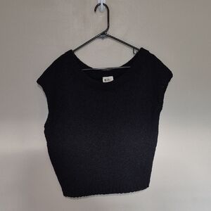 BiBi Black Knit Top